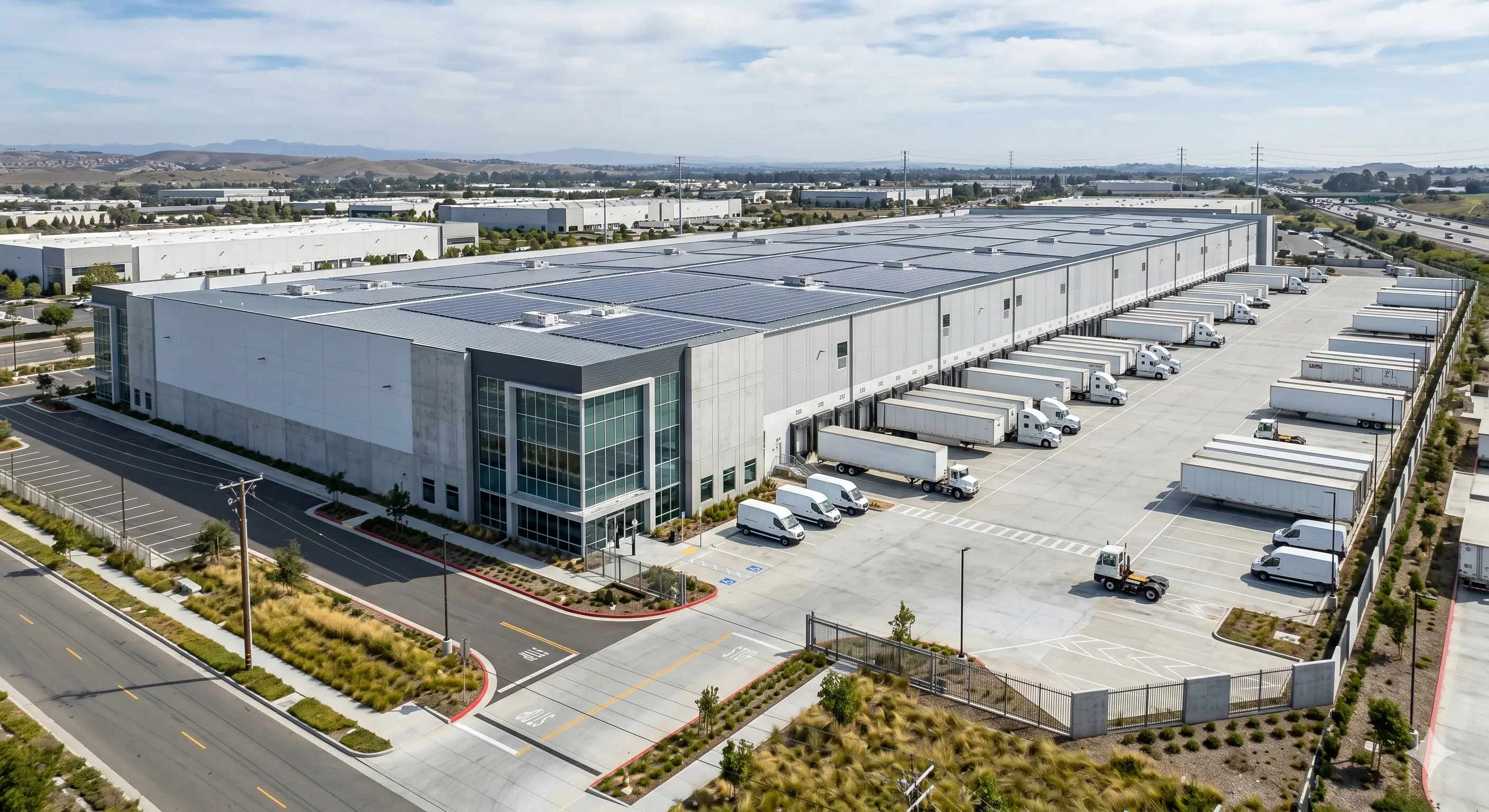 Modern warehousing facility